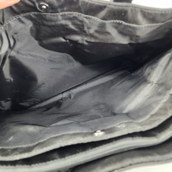 TUMI Black Nylon Leather Trimmed Travel Shoulder Professional Briefcase - Picture 7 of 9